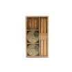 Kit Sushi 6 Peça Tigela Oriental Japones Hashi Bambu