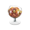 Taça Boca Torta Média Bomboniere De Vidro 19x14cm 