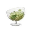 Taça Boca Torta Média Bomboniere De Vidro 19x14cm 