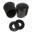 20 Ponteira Pvc 1.1/4 Polegada C/Arruela P/Cadeira Mesa 3,2 Cm