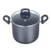 Caldeirão Enjoy Antiaderente Teflon Tampa De Vidro 22cm