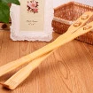  Massageador Mãozinha Para Costas Manual de Bambu 2Pç