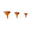 Kit Funil De Plástico Com 3pçs - Número 1,2,3 