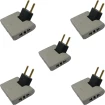 5 Pino Adaptador Benjamin Articulado 3 Saídas 10a Antigo Cz