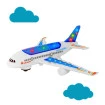 Brinquedo Avião A380 C/ Luz Som Divertido Rodinha Crianças
