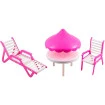 Kit Piscina Da Sereia Kendy Com 5 Peças de Brinquedo