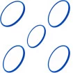 5 Borracha Marmicoc 10 Lt Silicone Azul Guamantec