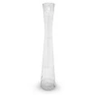 Vaso De Vidro Solitário Rigado Grande Mistral 46x9
