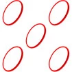 Borracha Multi-Uso Com 12 Unidades Vermelho De 7 Litros Silicone .jpg