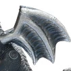 Boneco Dragão Brinquedo Com Asas Borracha E Som de Batalha