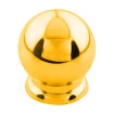 Kit 10 Puxador Bola Grande Dourado com Parafuso