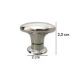 Kit 10 Puxador Oval Cromado Pequeno Com Parafuso De Fixação.jpg