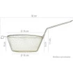Cesto Para Fritura Fritadeira 18cm Redondo