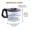 Jarra Para Cafeteira Walita Confort Plus PH 45