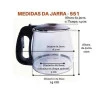 Jarra Para Cafeteira Cadence Café 130 Ana Maria