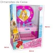 Penteadeira Infantil Das Princesas Brinquedo Rosa Mielle