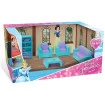Brinquedo Mini Sala Das princesas Disney Roxo e Azul