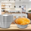 Forma Para Empadão Alumínio 6 x 5 x 10 Jaysan