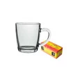 Jogo De 3 Canecas Vidro Para Cappuccino Café Chocolate 354ml