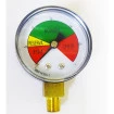 Manômetro Colorido Genebre Medidor Para Gás Rosca 1/8 NPT