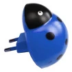 2 Abajur Luminaria Joaninha tomada Infantil Luz Led Noturna 
