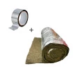 Lã De Rocha Ar Condicionado 9,6 m2 Esp.2,5cm+fita