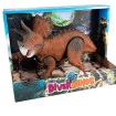 Triceratops Dinos Dinossauro Articulado Grande 29 Cm Vinil