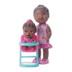 Boneca Hora Da Papinha My Little Negra
