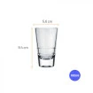 Conjunto 12 Copos Vidro Caninha Dose 100ml Bebida Bar