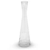 Vaso De Vidro Solitário Rigado Grande Mistral 39x9