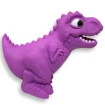 Dino Junior Surpresa Roxo Mister Brinque Lançamento