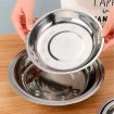 Prato Fundo1un em Aço Inox 23Cm Resistente Kehome