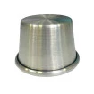 Forminha kit 6 Forma  De Petit Gateau Jaysan Aluminio 