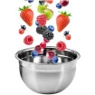 Tigela Bowl Aço Inox 18cm Profissional Fundo Multiuso 