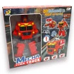 Transformer Plast Bombeiro C/3 Plataformas Diferentes Window Box
