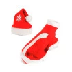 Jogo Roupa Pet Natal Fantasia Com Gorrinho
