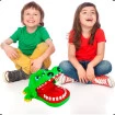 Jogo de mesa Crocodilo dentista Polibrinq AN0025