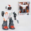 Brinquedo kids Buddy Robot Plast Gira 360 C/ Som e Luz