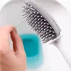 Escova De Silicone Vaso Sanitário Base Para Banheiro Privada