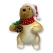Urso em Pé Decoração de Natal De Isopor C/cachecol