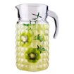  Jarra De Vidro Incolor Bubble Com Alça 1,8L Euro Home