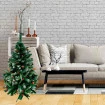 Arvore Natal Decorada Alpina Nevada 150cm 400 Galhos Magizi