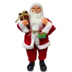 Papai Noel Decorativo Com Caixa De Presente 90CM Vermelho