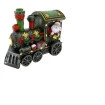 Locomotiva Papai Noel Com Luz E Música Poliresina Resistente