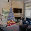 Arvore De Natal Cor Branca 1,8m C/450 Galhos Pinheiro Luxo