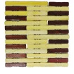 Jogo 8 Descanso de Panela em Bambu 15x14cm