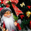Árvore De Natal Skiny Verde 1,80m 622 Galho + Enfeite