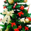 Árvore De Natal Skiny Verde 1,80m 622 Galho + Enfeite