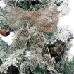 Árvore De Natal Pinheiro Nevada 1,80m C/600 Galhos+Enfeiites