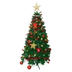 Árvore De Natal Verde 1,8m C/600 Galhos + Enfeites